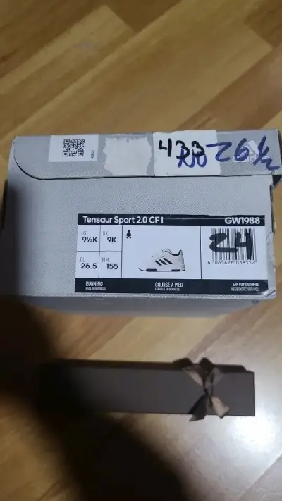 Zapatillas deportivas blancas para niños Adidas - miniatura 5