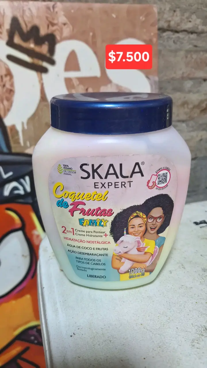 Crema para peinar Skala Coquetel de Frutas 1000g