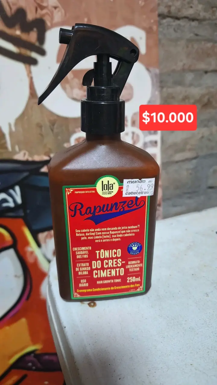 Tónico de Crecimiento Capilar Lola Rapunzel 250ml