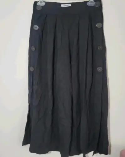 Pantalon ancho con botones Sybilla - miniatura 1