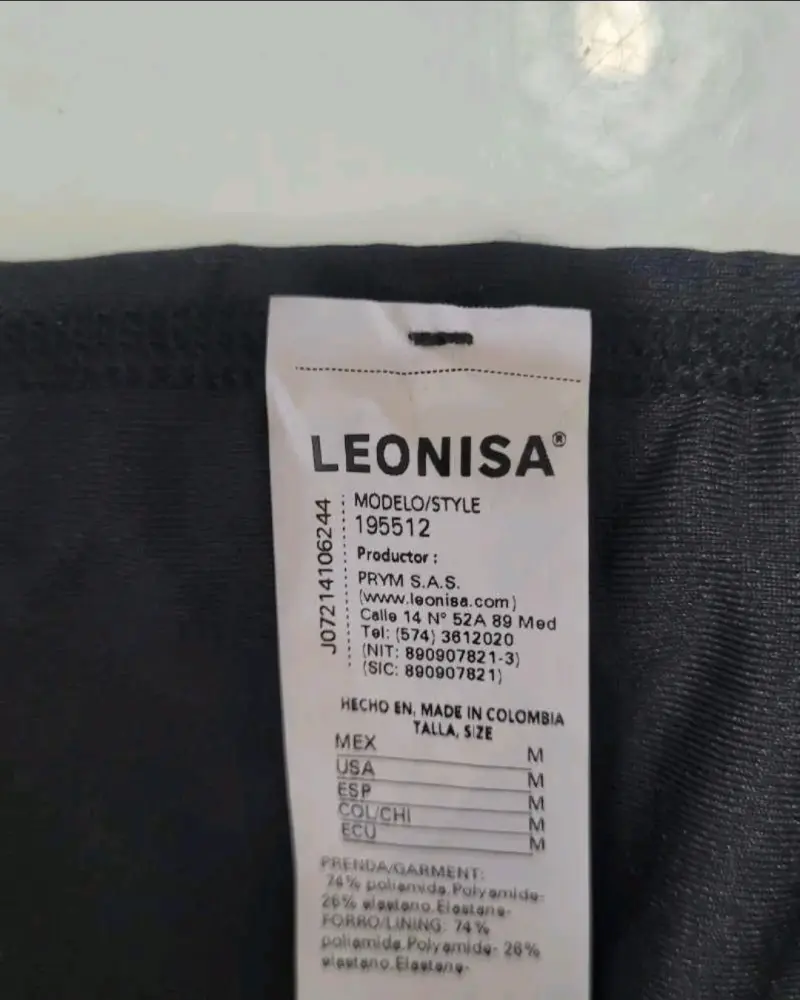 Calza elasticada Leonisa. Talla M - 3