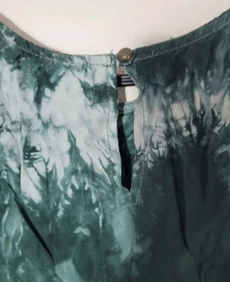 Ploera sin mangas tie-dye verde Umbrale - 3