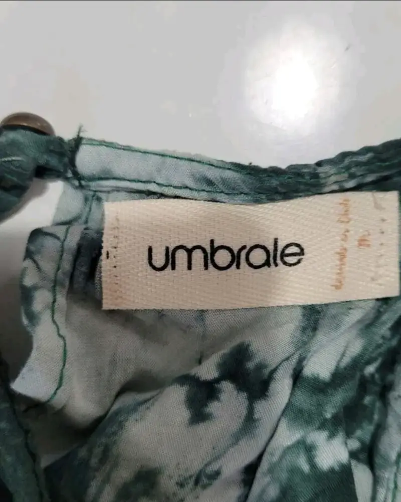 Ploera sin mangas tie-dye verde Umbrale - 4
