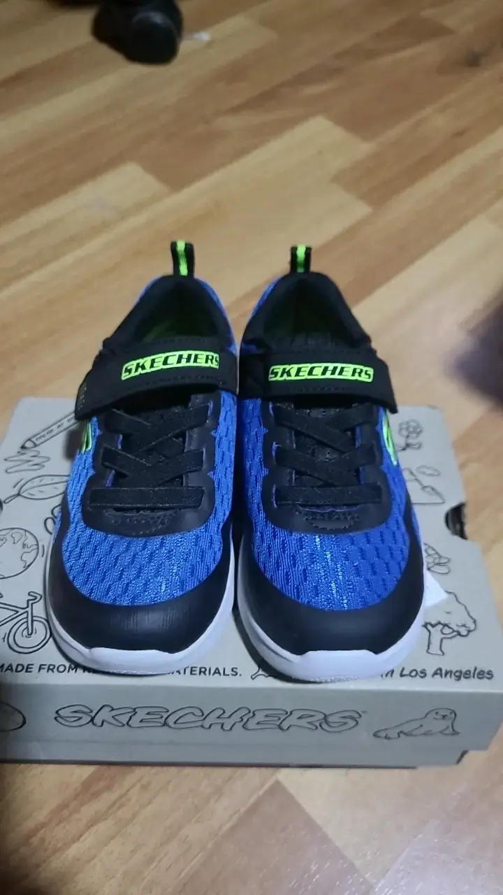 Zapatillas deportivas azules para niños Skechers - 1
