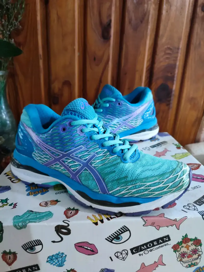 Zapatillas running Asics Gel Nimbus 17 turquesa - 3