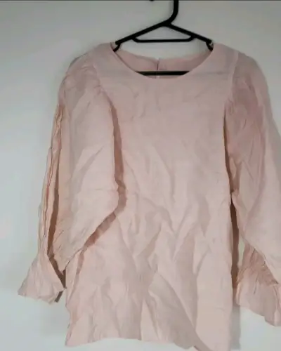 Blusa rosa manga larga Shein - miniatura 1