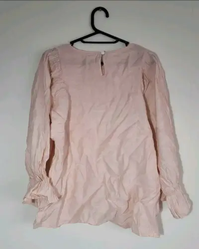Blusa rosa manga larga Shein - miniatura 2