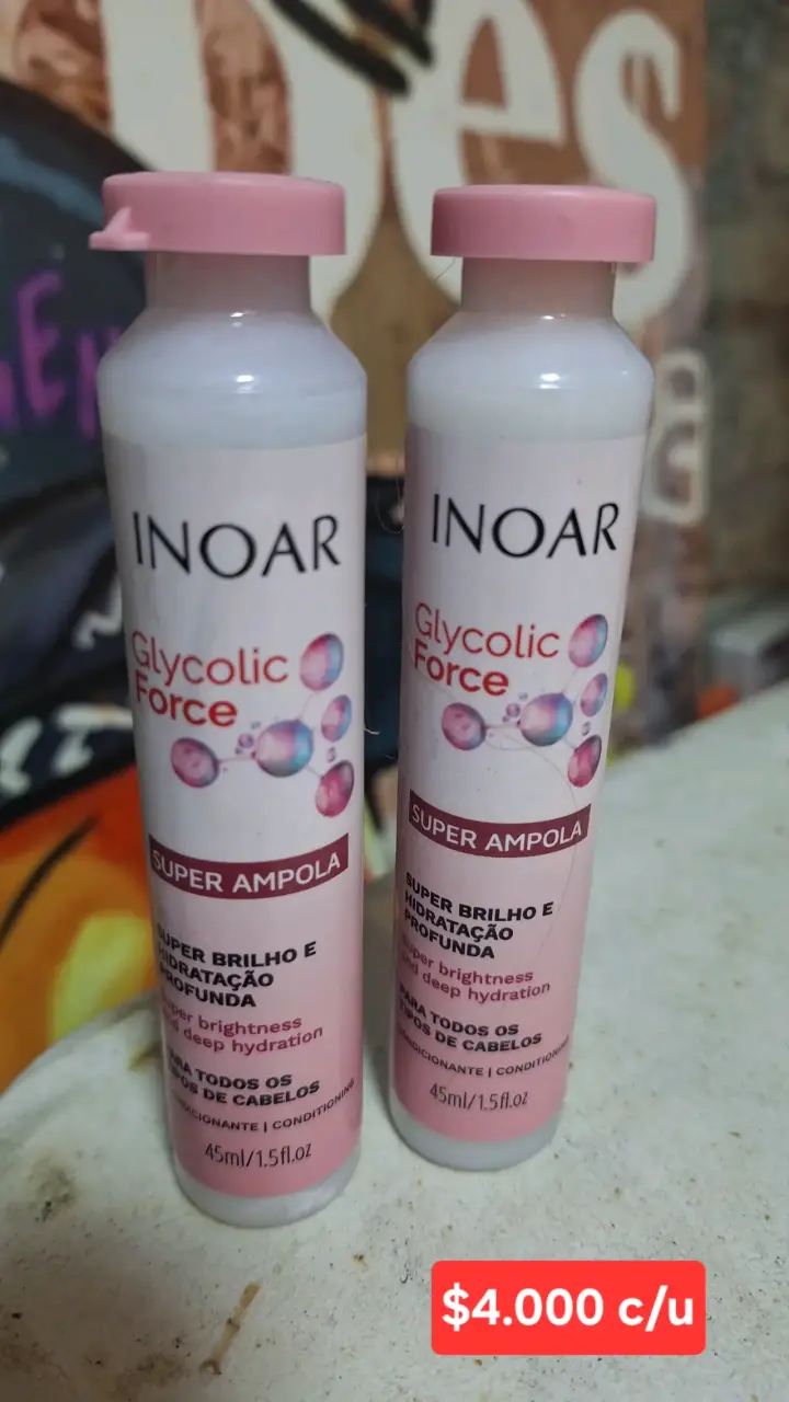 Ampolla Inoar Glycolic Force 45ml
