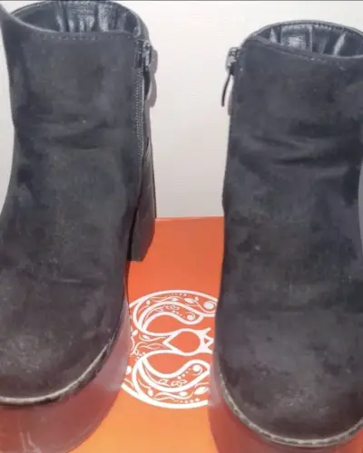 Botines negros de plataforma Weide 35 - miniatura 3
