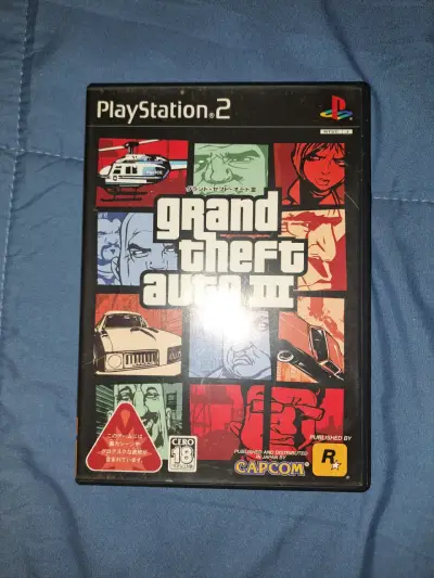 Grand Theft Auto III 3 para PlayStation 2 japonés - miniatura 1