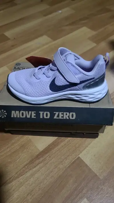 Zapatillas deportivas infantiles Nike rosadas - miniatura 3