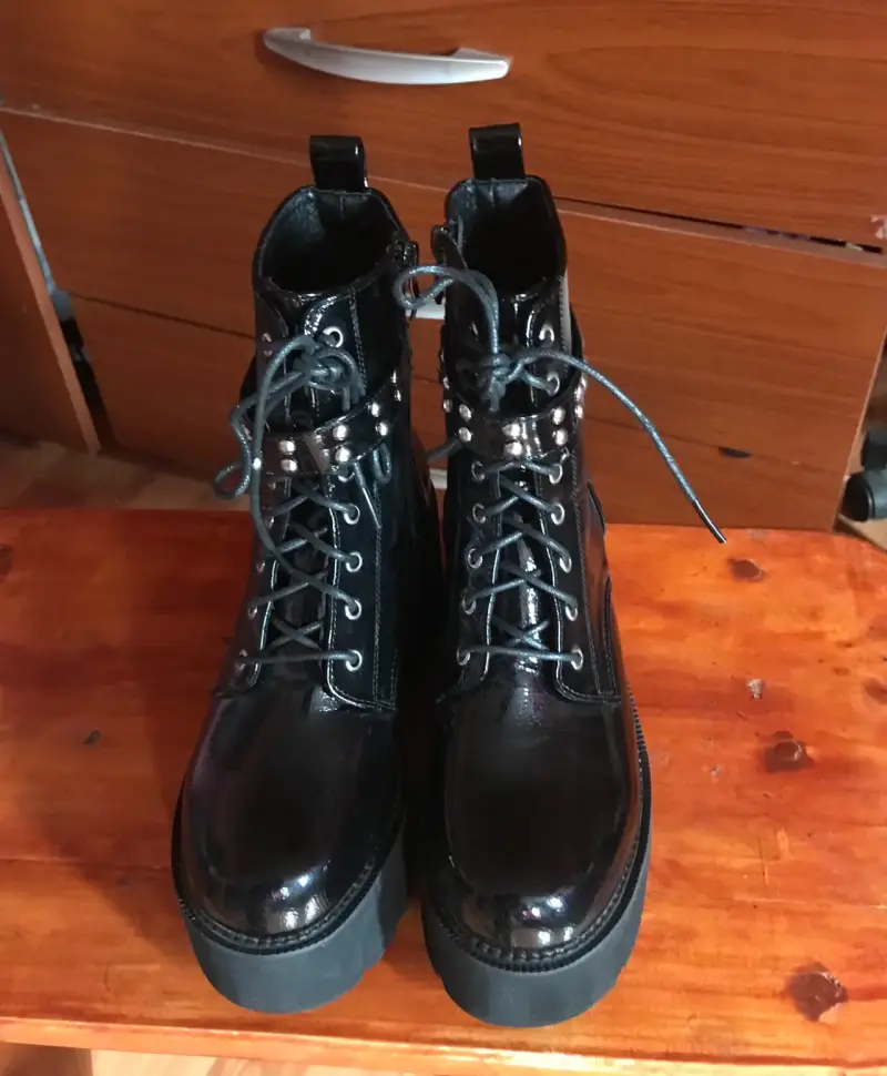Botines Plataforma Romwe - 4