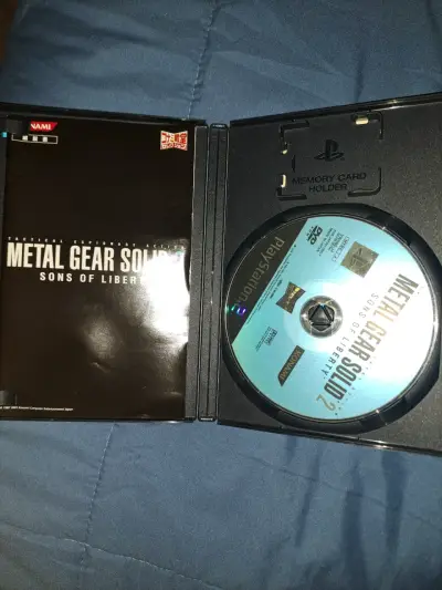 Metal Gear Solid 2  PlayStation 2 japonés ps2 - miniatura 3