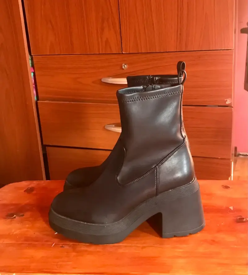 Botines negro Sybilla talla 37 - 5