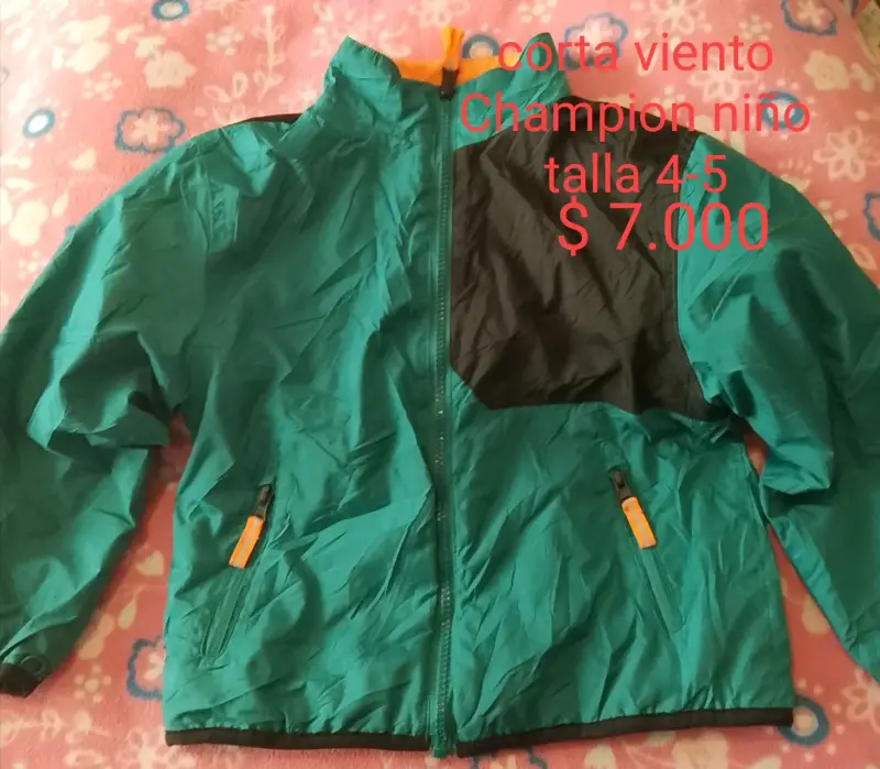 Cortaviento Champion para niño talla 4-5 - 1