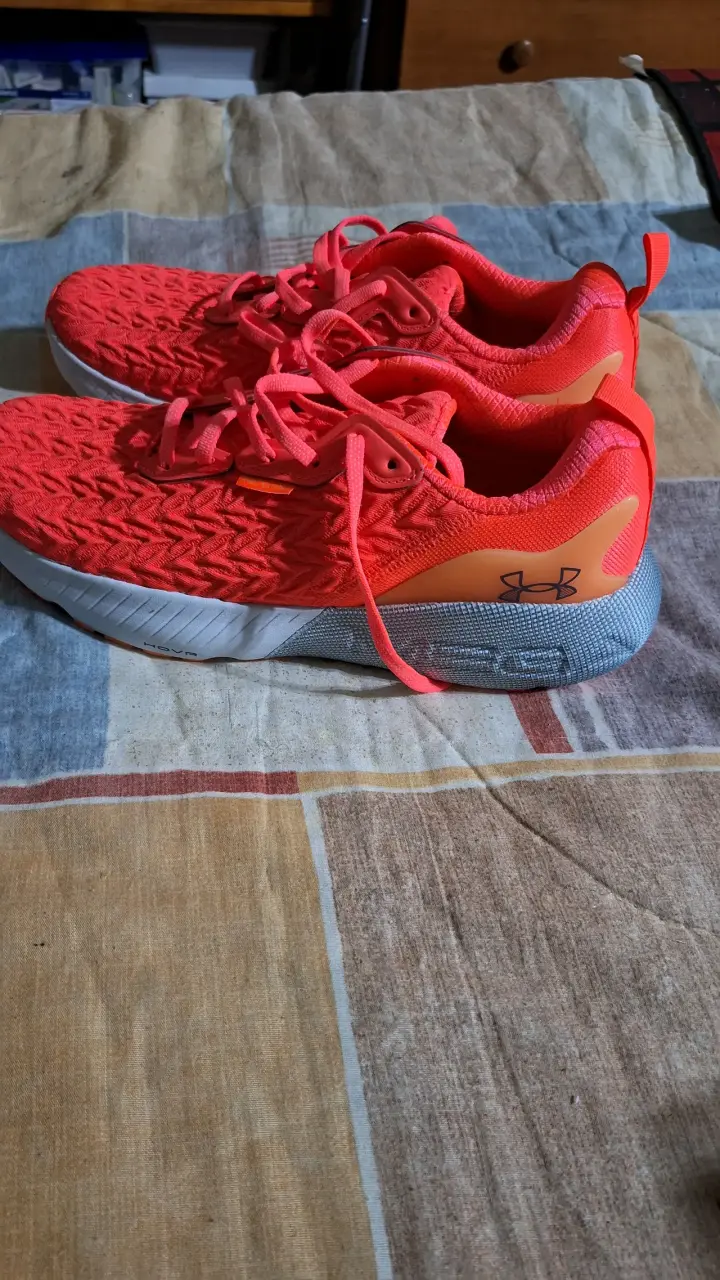 Zapatillas deportivas Under Armour HOVR Mega 3 rojas - 4