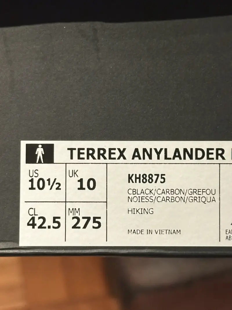 Zapatillas Adidas Terrex Anylander 42.5 - 4