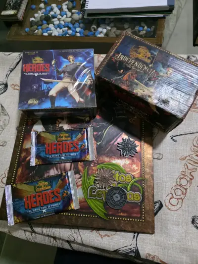 01 Sobre sellado con cartas Heroes de Chile - MyL - miniatura 2
