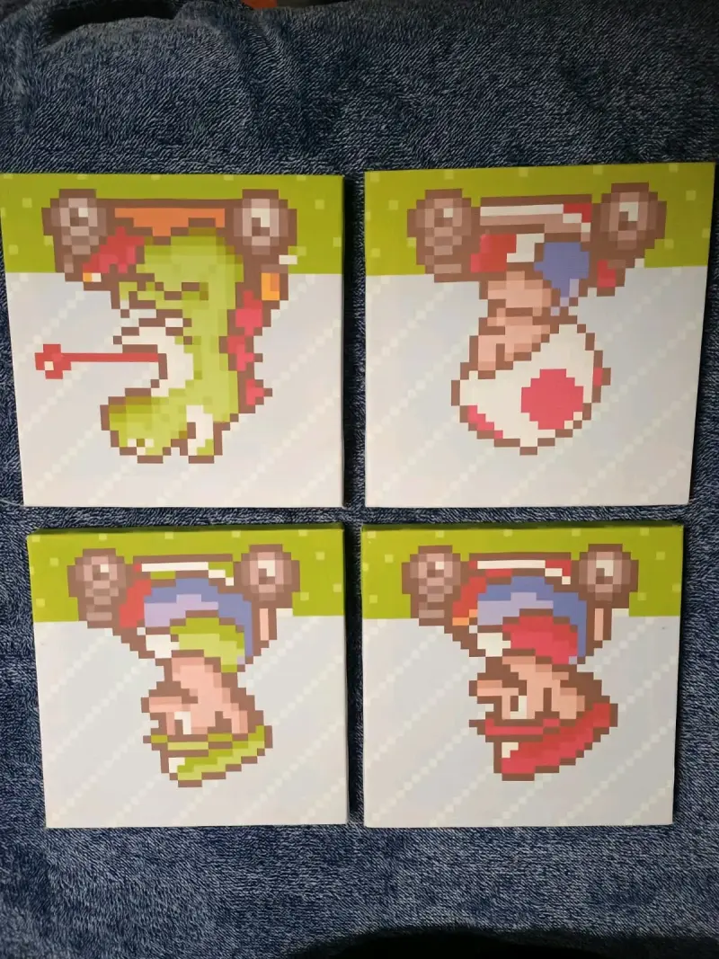 Cuadros Decorativos Pixel Art de Videojuegos - 1