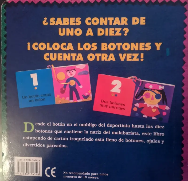 Libro infantil interactivo 'Los 10 Botones' de William Accorsi - 2