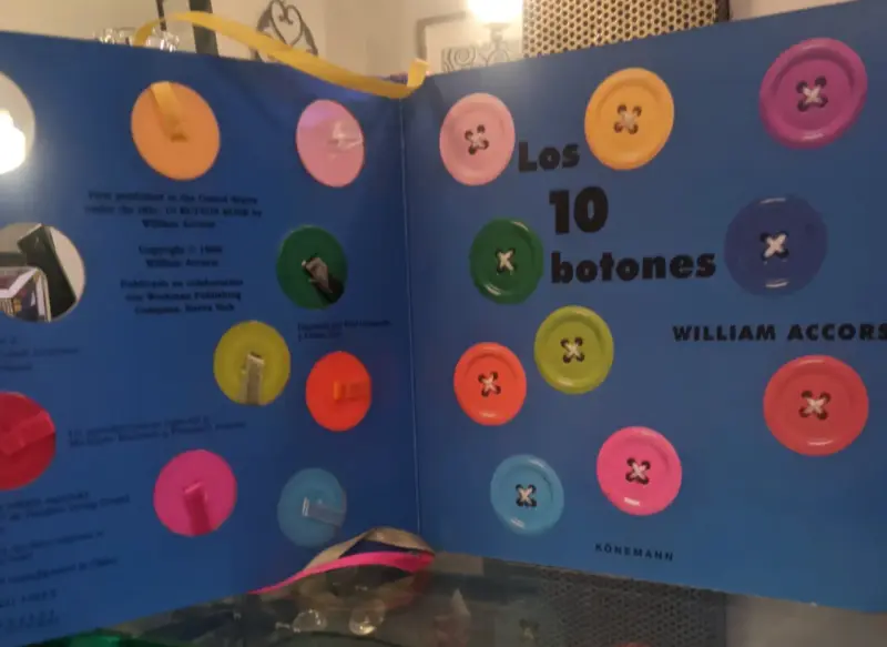 Libro infantil interactivo 'Los 10 Botones' de William Accorsi - 3