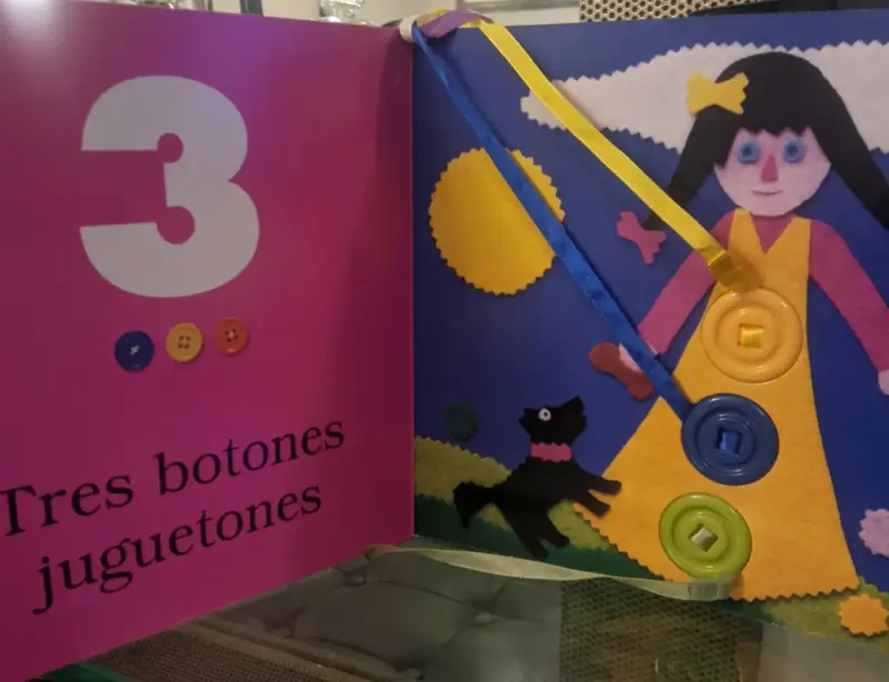Libro infantil interactivo 'Los 10 Botones' de William Accorsi - 4
