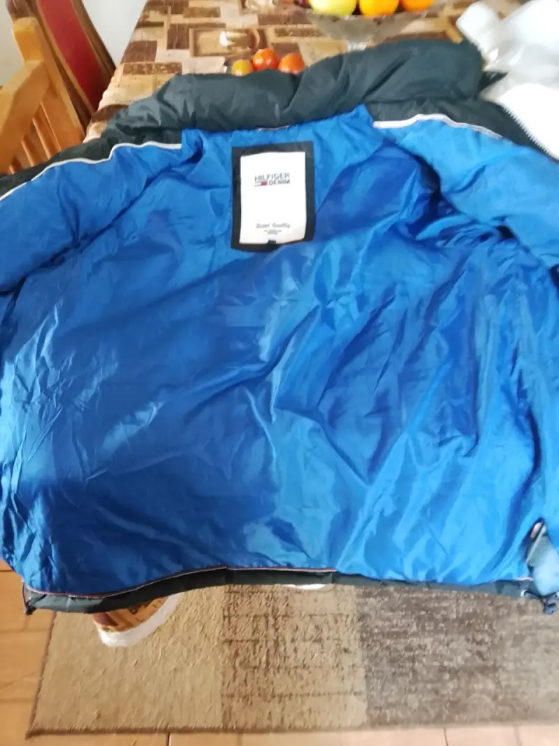 Chaqueta de plumas negra Hilfiger Denim - 4