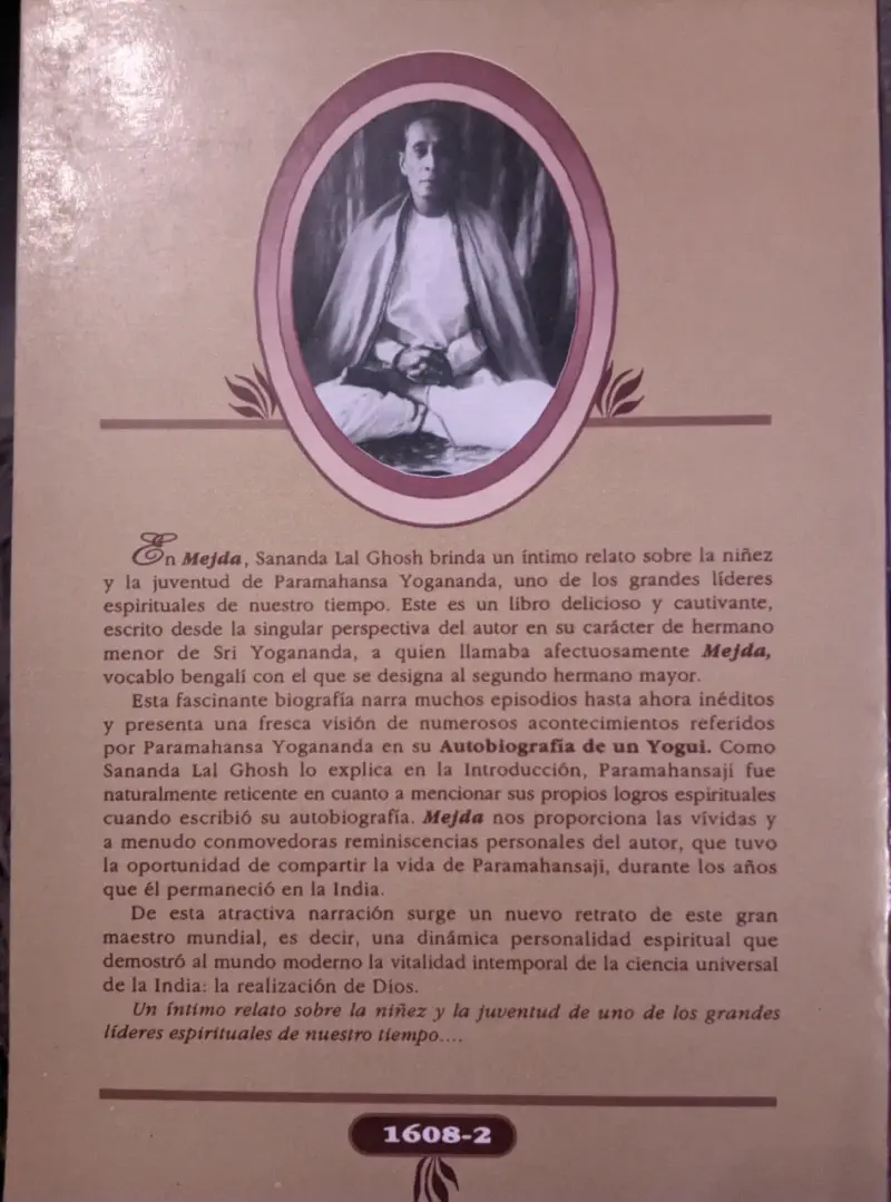 Libro Mejda de Sananda Lal Ghosh - 2