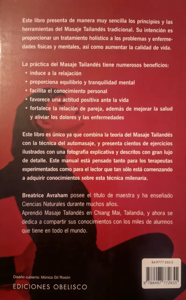 Libro El Masaje Tailandés de Beatrice Avraham - 2