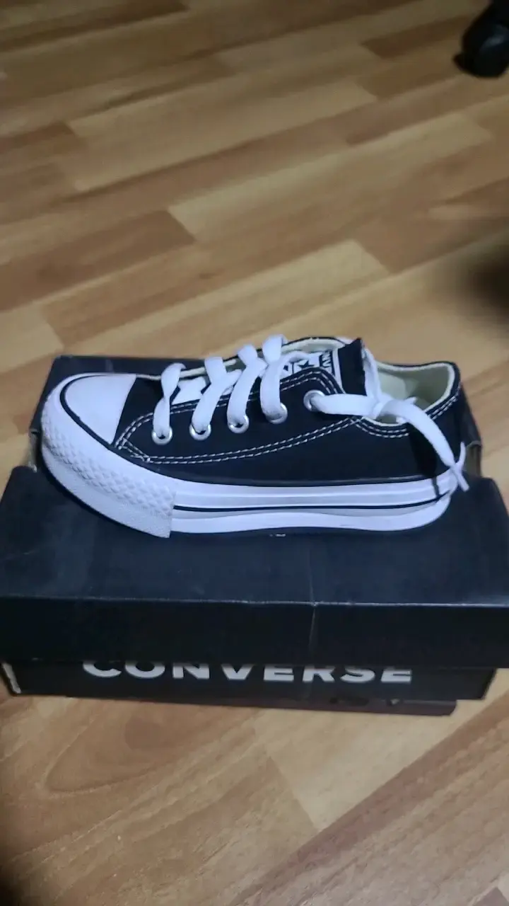 Zapatillas Converse All Star negras para niños - 3
