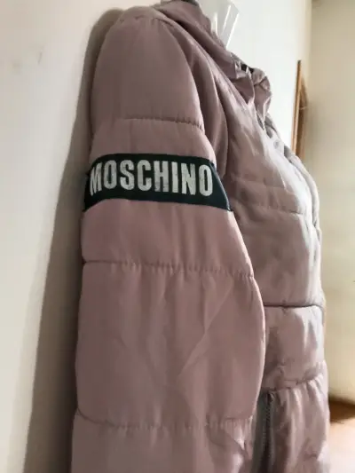 Chaqueta acolchada rosa Moschino para mujer - miniatura 2