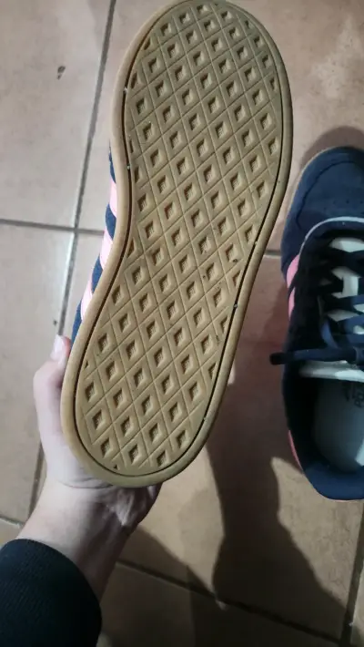 Zapatillas Adidas azul y rosa - miniatura 2
