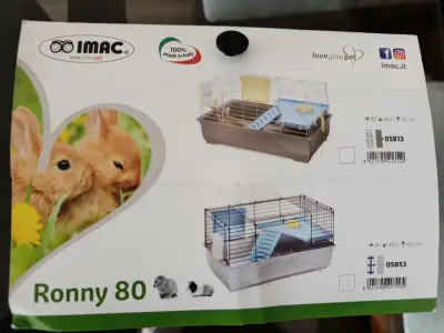 Jaula de conejos con poco uso. - miniatura 4