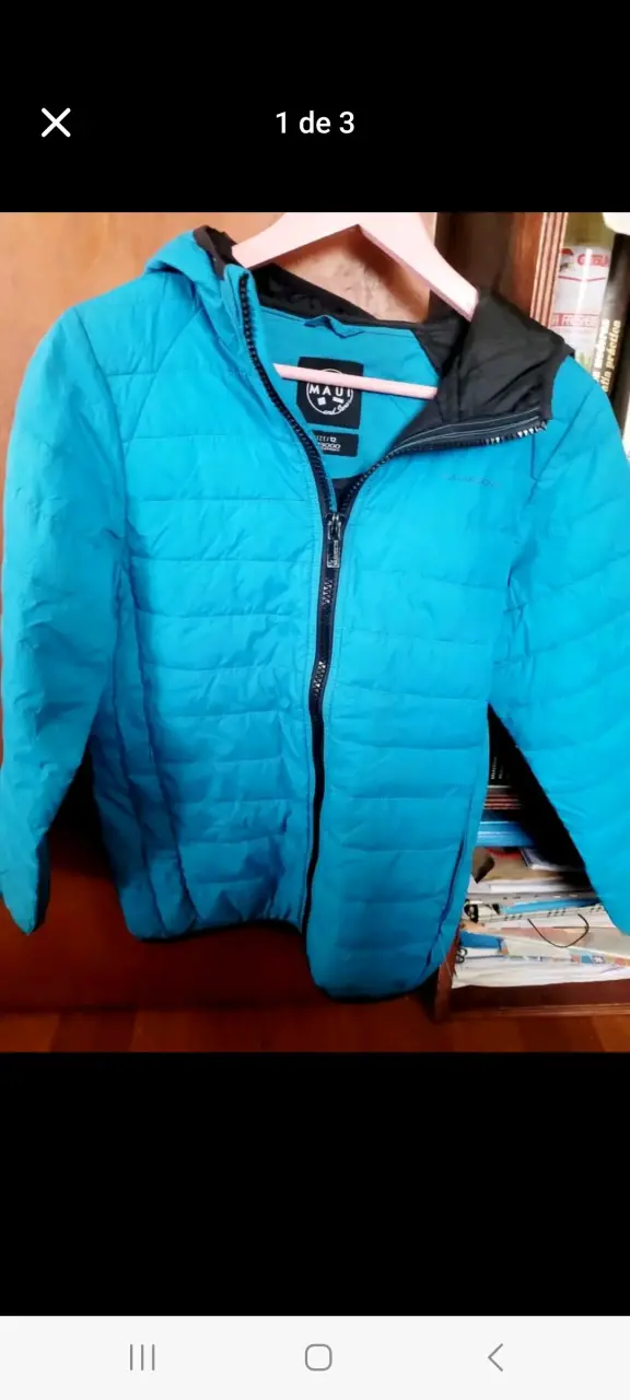 Chaqueta azul con capucha Maui and Sons