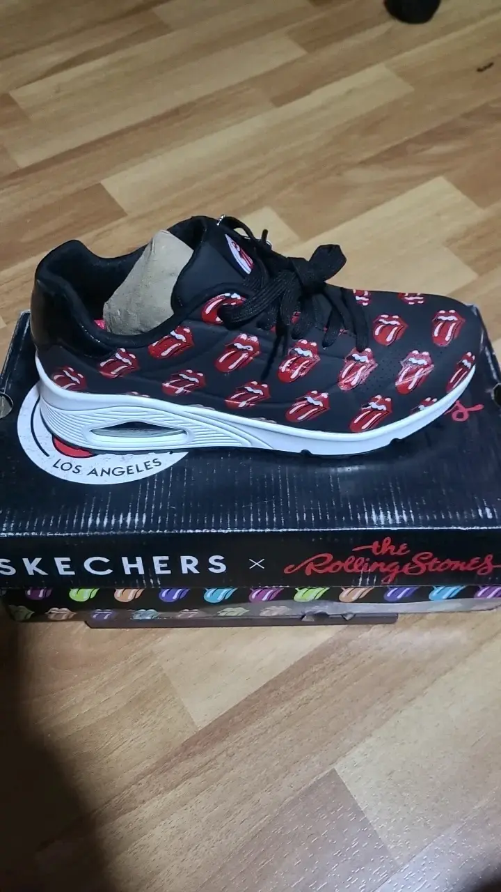 Zapatillas Skechers x Rolling Stones negras - 2