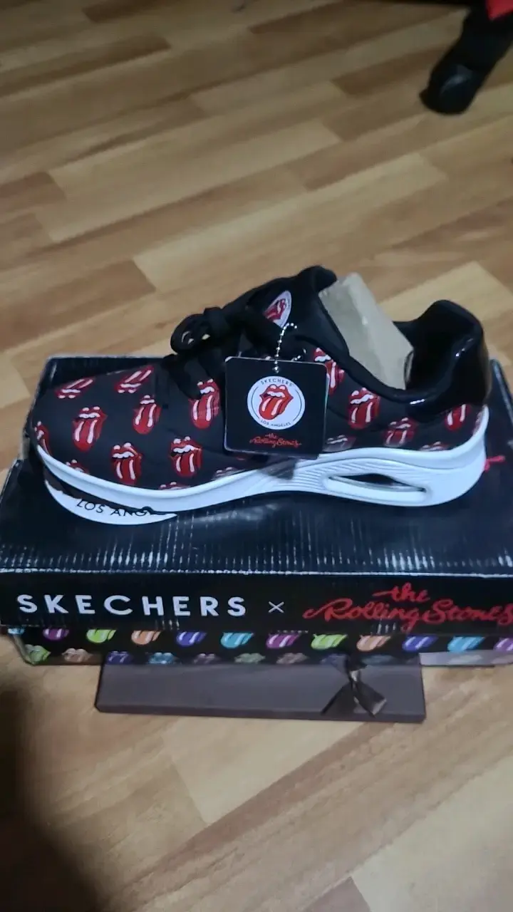 Zapatillas Skechers x Rolling Stones negras - 3