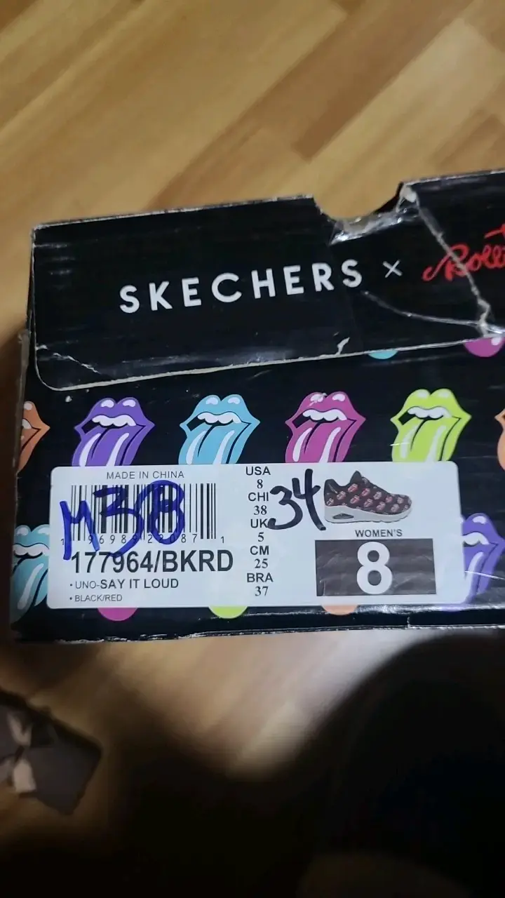Zapatillas Skechers x Rolling Stones negras - 6