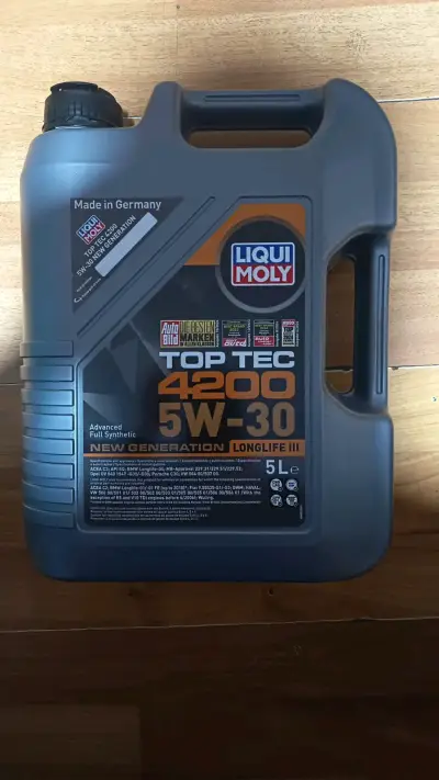 Aceite de Motor 5W-30 Liqui Moly Top Tec 4200 5Lit - miniatura 1
