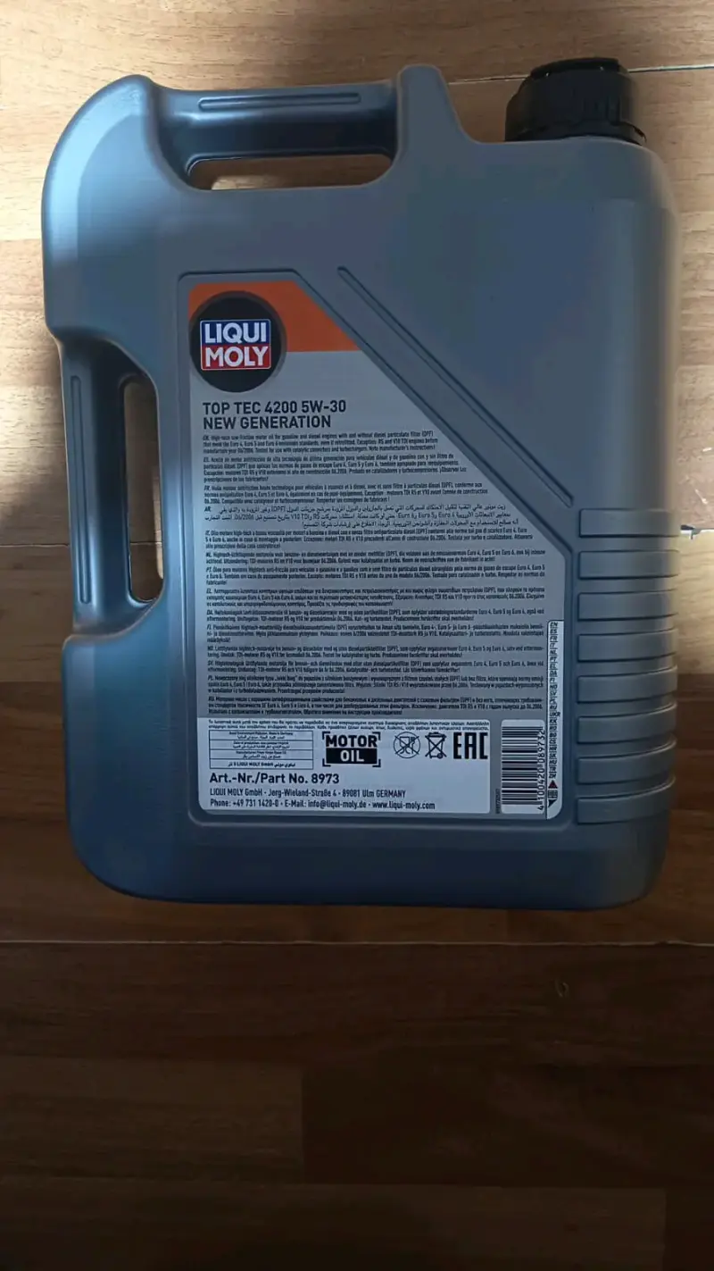 Aceite de Motor 5W-30 Liqui Moly Top Tec 4200 5Lit - 2