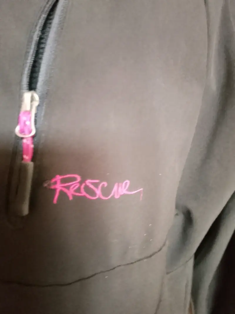 Chaqueta Negra Rescue Mujer Talla L - 1