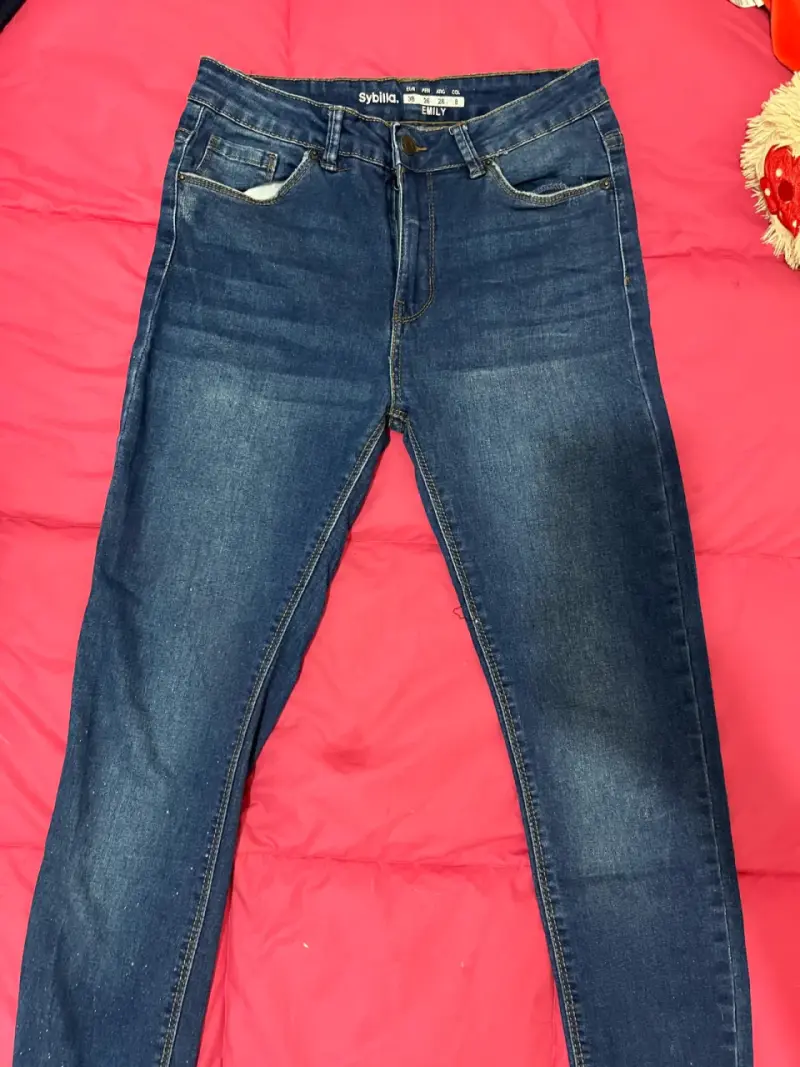 Jeans azul oscuro Sybilla Emily para mujer