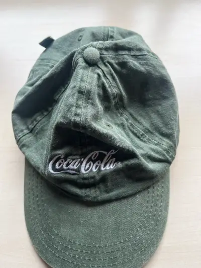 Gorra verde Coca-Cola ajustable - miniatura 1