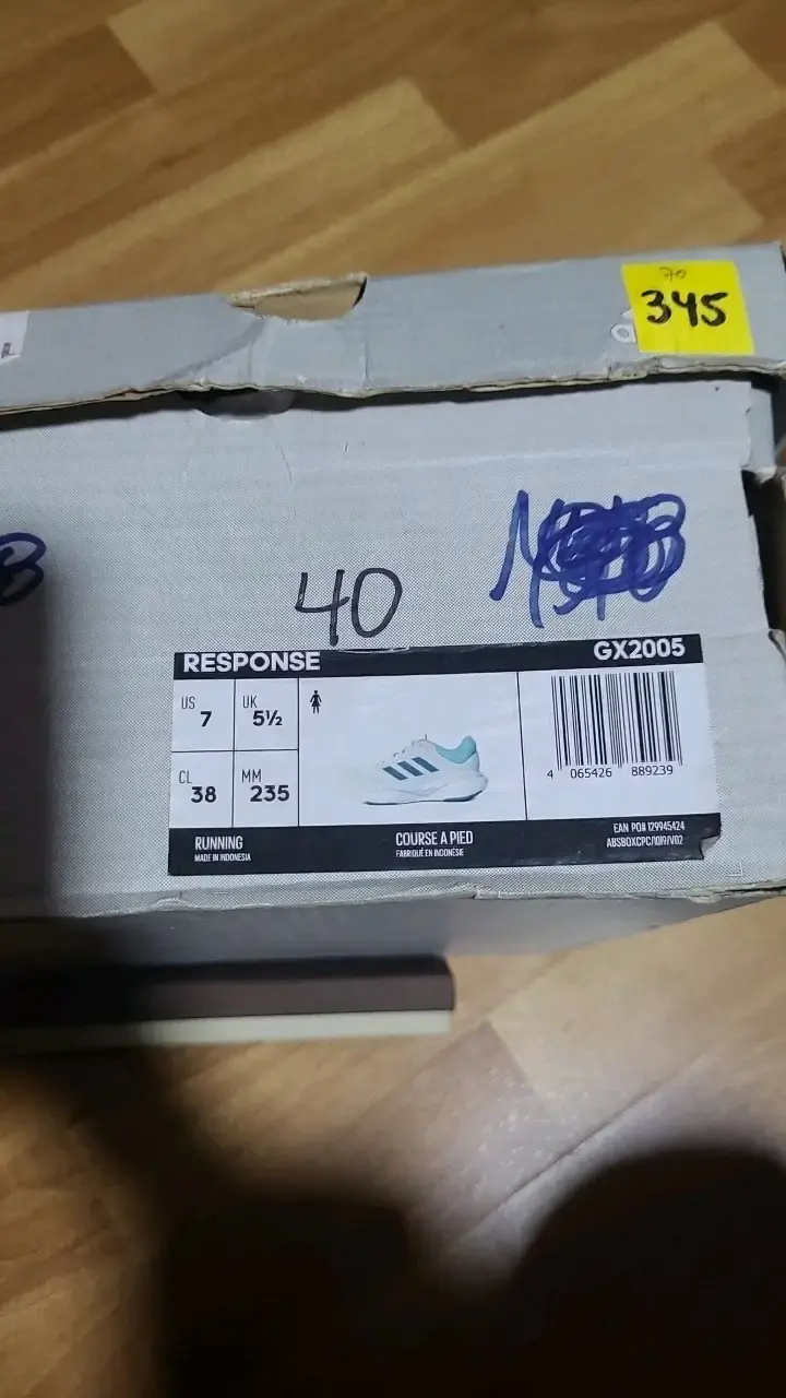 Zapatillas deportivas blancas Adidas para mujer - 6