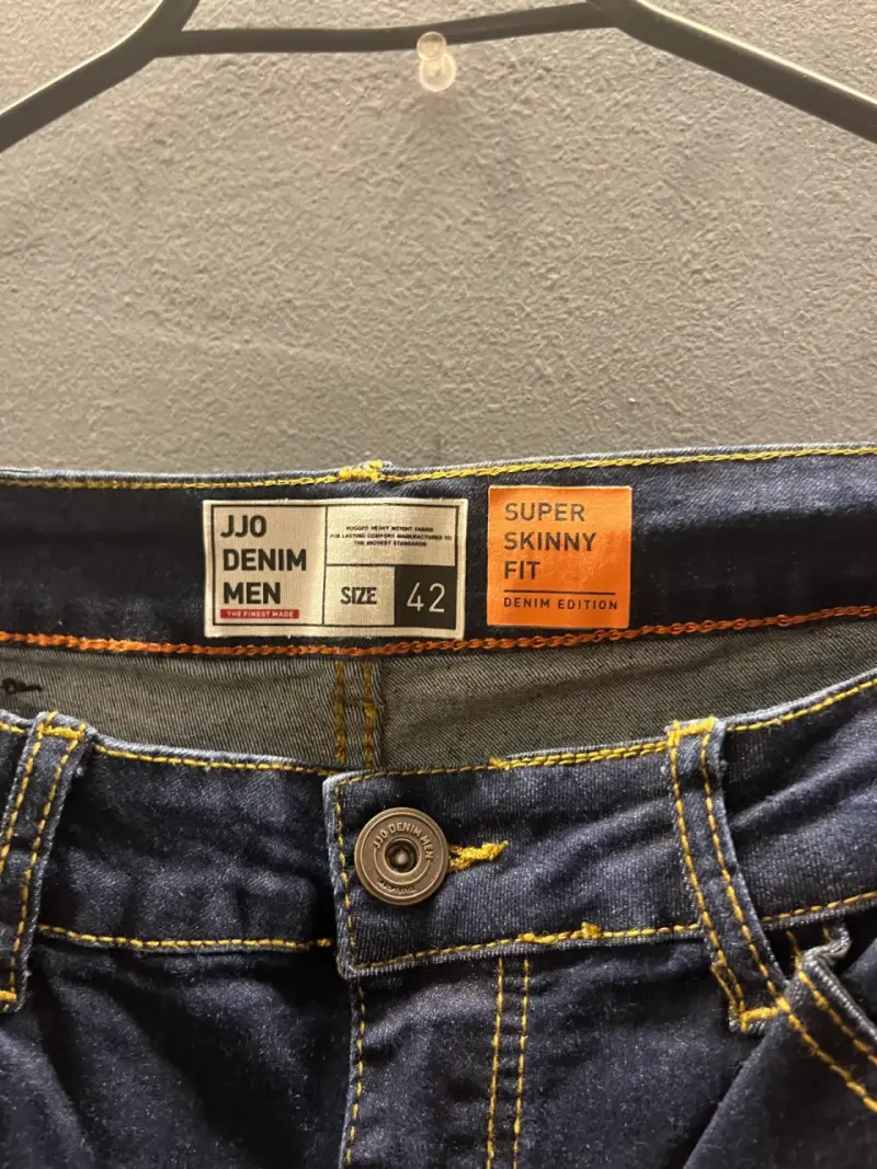 Jeans ajustados hombre JJO Denim talla 42 - 2