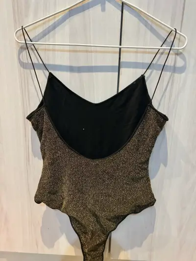 Body brillante negro Foster talla S - miniatura 2