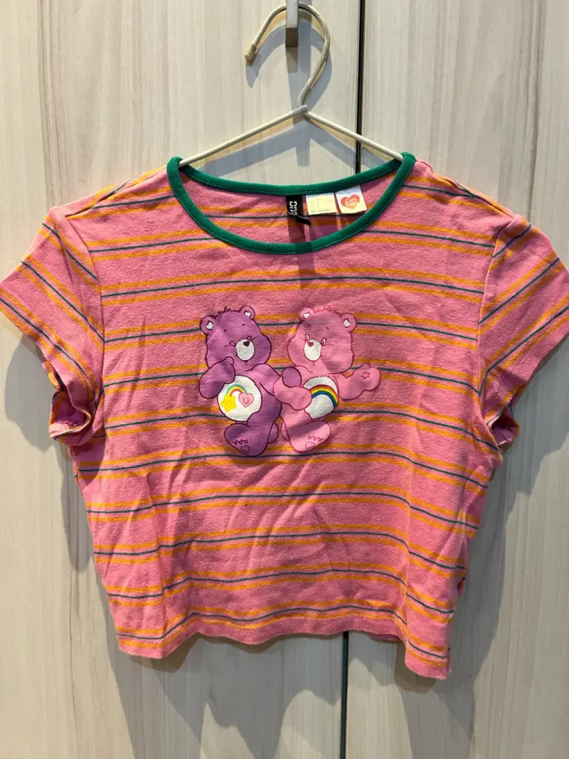 Polera rayada Care Bears para mujer