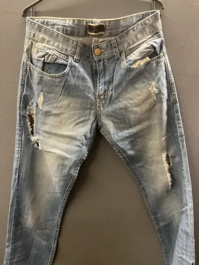 Jeans desgastados Zara Man para hombre - miniatura 1