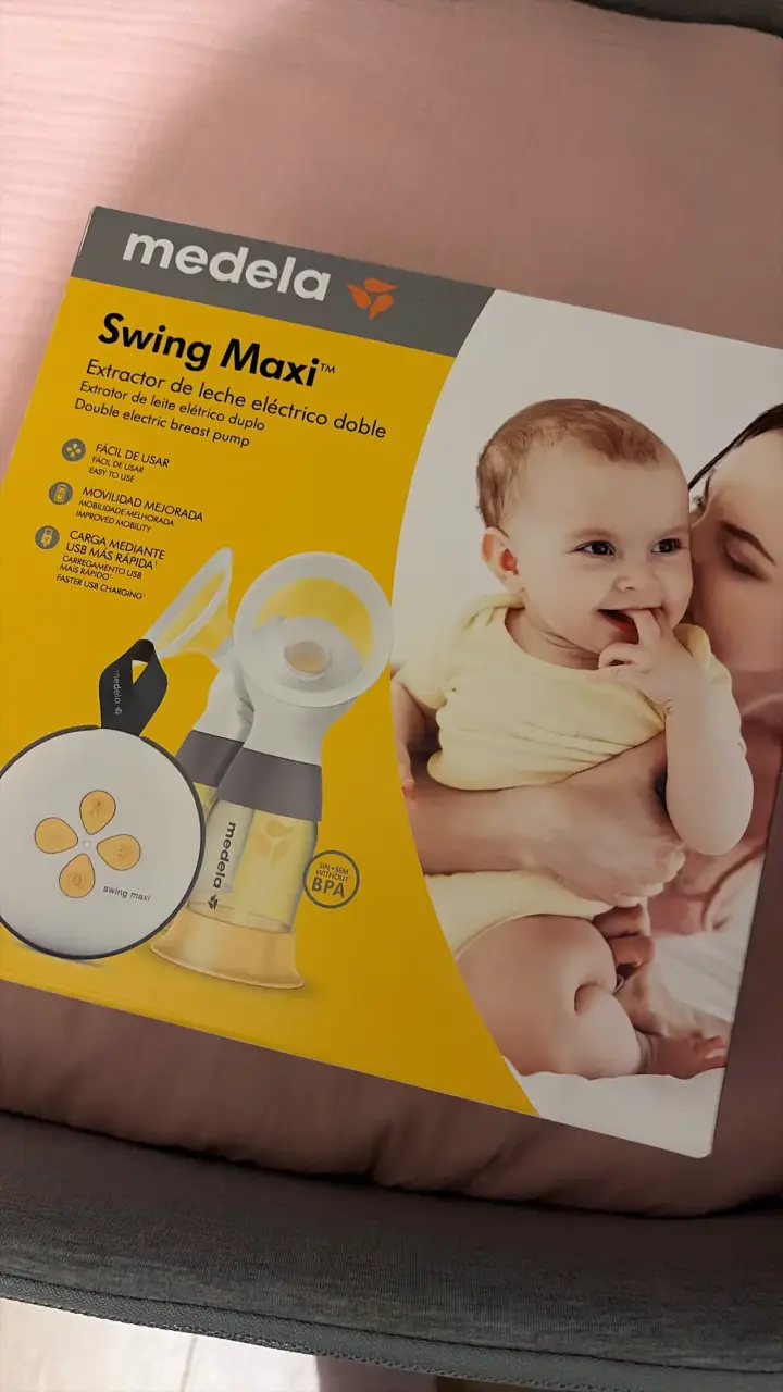 Extractor Leche Eléctrico Doble Medela Swing Max