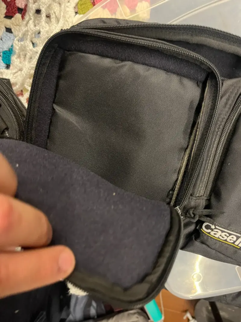 Bolso negro para cámara Caseit - 2