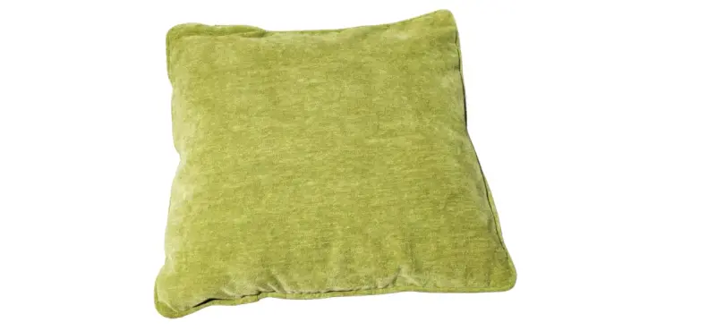 Cojín decorativo verde suave - 3